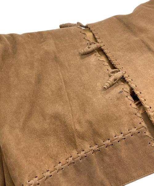 Burnout（バーンアウト）Burnout (バーンアウト) レザージャケット/バーンアウト ブラウン サイズ:ｍの古着・服飾アイテム