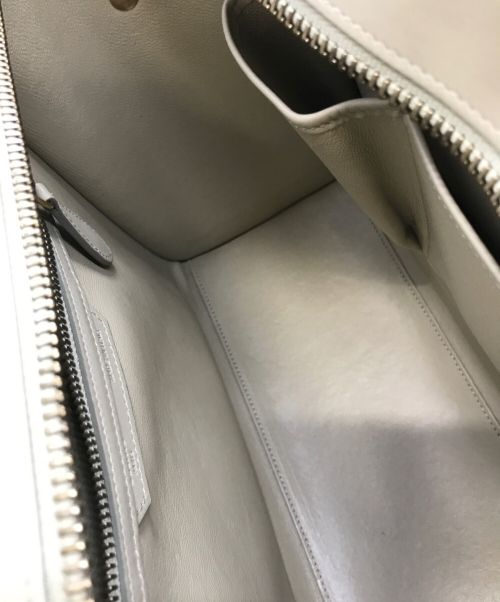 CELINE（セリーヌ）CELINE (セリーヌ) ラゲージ マイクロバッグ ベージュの古着・服飾アイテム