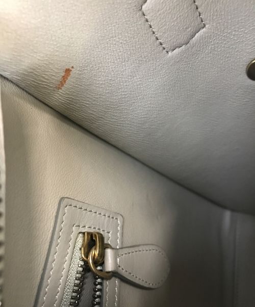 CELINE（セリーヌ）CELINE (セリーヌ) ラゲージ マイクロバッグ ベージュの古着・服飾アイテム