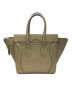 CELINE (セリーヌ) ラゲージ マイクロバッグ ベージュ：66000円