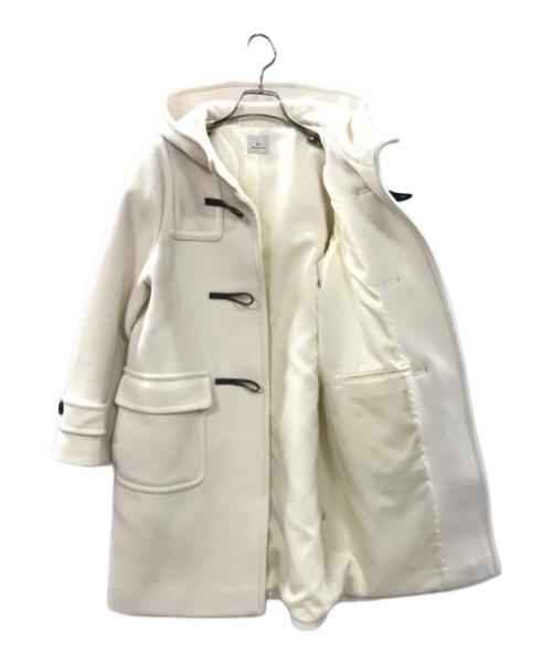 green label relaxing（グリーンレーベルリラクシング）green label relaxing (グリーンレーベルリラクシング) ロングダッフルコート ホワイト サイズ:Sの古着・服飾アイテム