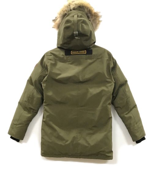 CANADA GOOSE（カナダグース）CANADA GOOSE (カナダグース) Jasper Parka Heritage　ジャスパーパーカヘリテージダウン　3438JM カーキ サイズ:Sの古着・服飾アイテム