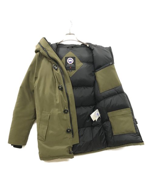 CANADA GOOSE（カナダグース）CANADA GOOSE (カナダグース) Jasper Parka Heritage　ジャスパーパーカヘリテージダウン　3438JM カーキ サイズ:Sの古着・服飾アイテム