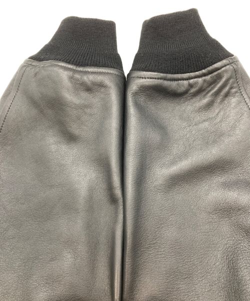 AVIREX（アヴィレックス）AVIREX (アヴィレックス) レザージャケット ブラック サイズ:2XLの古着・服飾アイテム