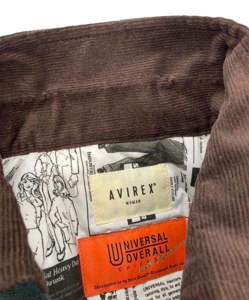 AVIREX（アヴィレックス）AVIREX (アヴィレックス) UNIVERSAL OVERALL (ユニバーサルオーバーオール) WORK JACKET　アヴィレックス　ユニバーサルオーバーオール　783-4252701 ブルー サイズ:Free 未使用品の古着・服飾アイテム