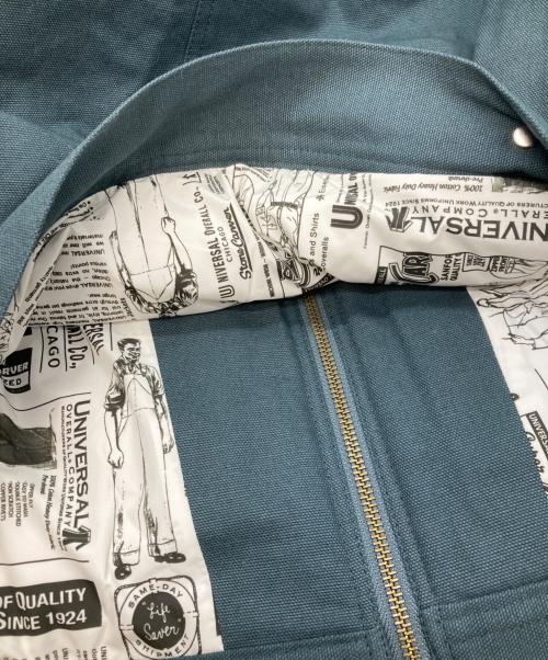 AVIREX（アヴィレックス）AVIREX (アヴィレックス) UNIVERSAL OVERALL (ユニバーサルオーバーオール) WORK JACKET　アヴィレックス　ユニバーサルオーバーオール　783-4252701 ブルー サイズ:Free 未使用品の古着・服飾アイテム