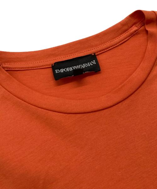EMPORIO ARMANI（エンポリオアルマーニ）EMPORIO ARMANI (エンポリオアルマーニ) Tシャツ/エンポリオアルマーニ オレンジ サイズ:Sの古着・服飾アイテム