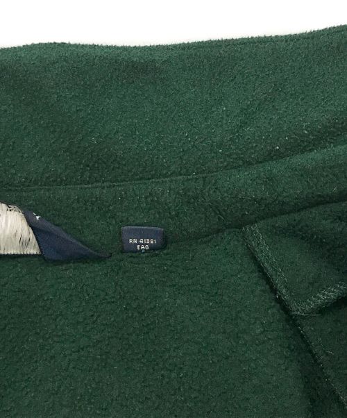 POLO RALPH LAUREN（ポロ・ラルフローレン）POLO RALPH LAUREN (ポロ・ラルフローレン) 90’ｓポーラテックフリーススイングトップ　三角タグ グリーン サイズ:Ｌの古着・服飾アイテム