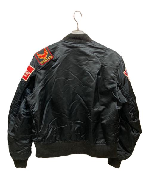 CORINTH MFG.CO（コリンスマニファクチュア）CORINTH MFG.CO (コリンスマニファクチュア) ワッペンフライトジャケット ネイビー サイズ:Ｍの古着・服飾アイテム