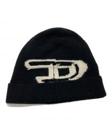 DIESEL（ディーゼル）の古着「K-Peel BEANIE」｜ブラック