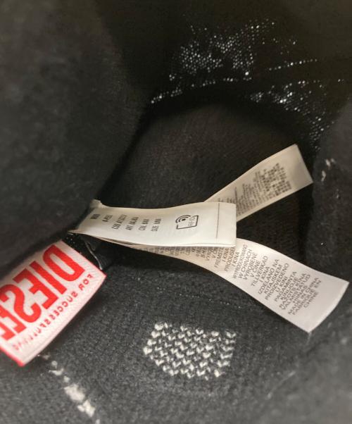 DIESEL（ディーゼル）DIESEL (ディーゼル) K-Peel BEANIE ブラックの古着・服飾アイテム