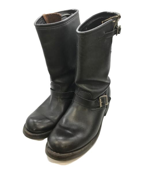 IrregulaR by ZIP STEVENSON（イレギュラーバイジップスティーブンソン）IrregulaR by ZIP STEVENSON (イレギュラーバイジップスティーブンソン) エンジニアブーツ ブラック サイズ:左足US10　右足US10 1/2の古着・服飾アイテム