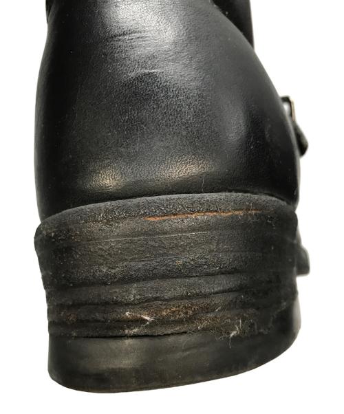 IrregulaR by ZIP STEVENSON（イレギュラーバイジップスティーブンソン）IrregulaR by ZIP STEVENSON (イレギュラーバイジップスティーブンソン) エンジニアブーツ ブラック サイズ:左足US10　右足US10 1/2の古着・服飾アイテム