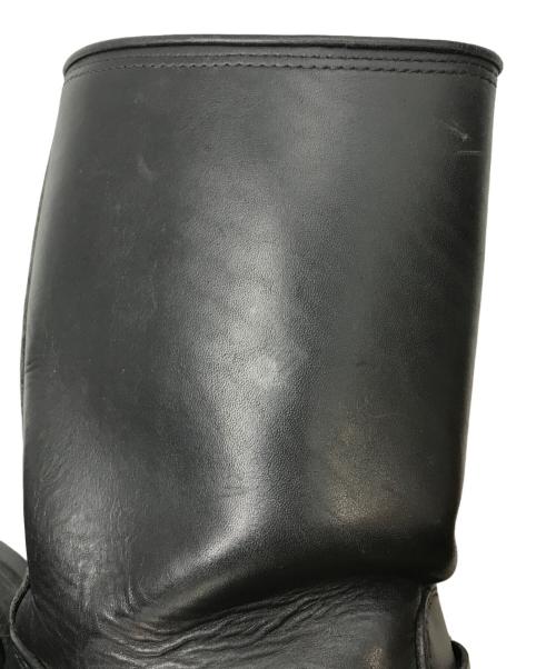 IrregulaR by ZIP STEVENSON（イレギュラーバイジップスティーブンソン）IrregulaR by ZIP STEVENSON (イレギュラーバイジップスティーブンソン) エンジニアブーツ ブラック サイズ:左足US10　右足US10 1/2の古着・服飾アイテム