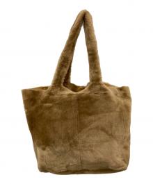 FURLING by GIANI（ファーリングバイジャンニ）の古着「ムートントートバッグ」｜ブラウン