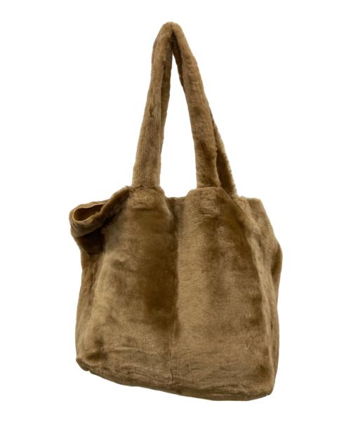 FURLING by GIANI（ファーリングバイジャンニ）FURLING BY GIANI (ファーリングバイジャンニ) ムートントートバッグ ブラウンの古着・服飾アイテム