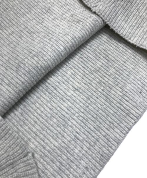 AP STUDIO（エーピーストゥディオ）AP STUDIO (エーピーストゥディオ) リブニットケープ　23090586660030 ホワイト サイズ:表記なしの古着・服飾アイテム