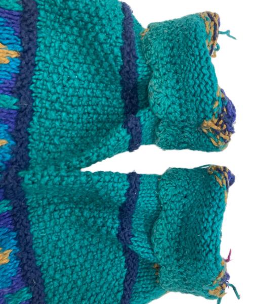 L.L.Bean（エルエルビーン）L.L.Bean (エルエルビーン) 90’ｓデザインニット　エルエルビーン グリーン サイズ:表記なしの古着・服飾アイテム