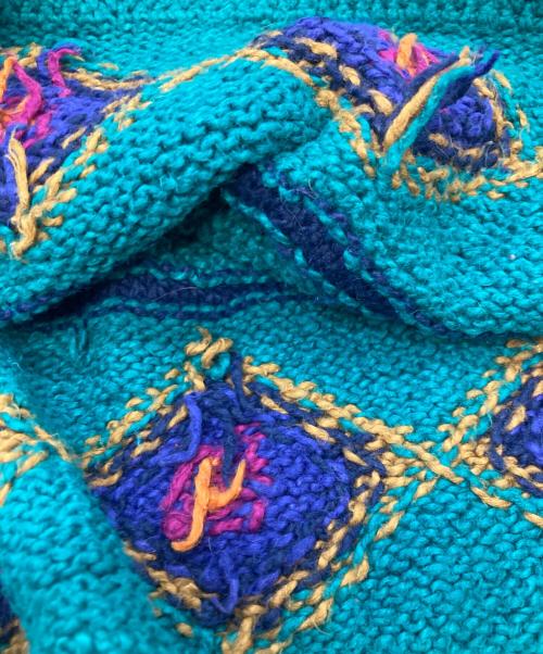 L.L.Bean（エルエルビーン）L.L.Bean (エルエルビーン) 90’ｓデザインニット　エルエルビーン グリーン サイズ:表記なしの古着・服飾アイテム