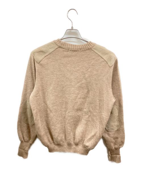 Burberry's（バーバリー）Burberry's (バーバリーズ) 切替コマンドニット　バーバリーズ　 ブラウン サイズ:不明の古着・服飾アイテム