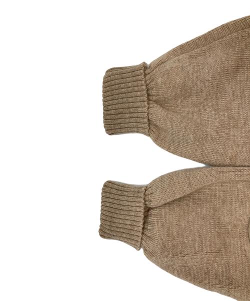 Burberry's（バーバリー）Burberry's (バーバリーズ) 切替コマンドニット　バーバリーズ　 ブラウン サイズ:不明の古着・服飾アイテム