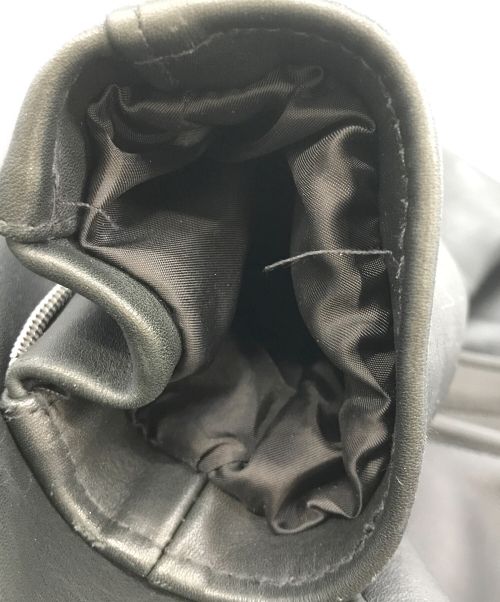 Schott（ショット）shott (ショット) 641ライナー付シングルライダースジャケット ブラック サイズ:42の古着・服飾アイテム