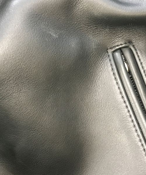 Schott（ショット）shott (ショット) 641ライナー付シングルライダースジャケット ブラック サイズ:42の古着・服飾アイテム