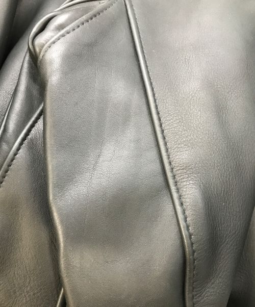 Schott（ショット）shott (ショット) 641ライナー付シングルライダースジャケット ブラック サイズ:42の古着・服飾アイテム