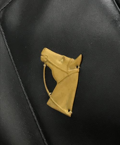 EAR（イア）EAR (イア) BROOKLYN CHARM (ブルックリンチャーム) 馬2WAYトートバッグ ブラックの古着・服飾アイテム