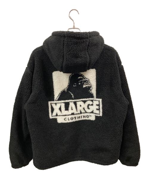 X-LARGE（エクストララージ）X-LARGE (エクストララージ) フリースジャケット/エクストララージ/101224021012 ブラック サイズ:Ｍの古着・服飾アイテム