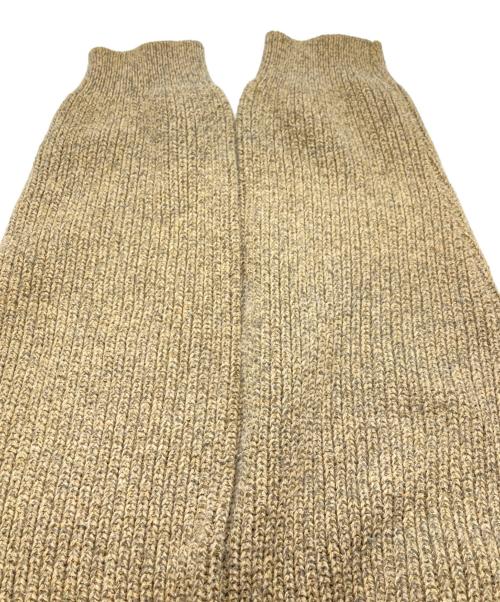 Eddie Bauer（エディーバウアー）Eddie Bauer (エディーバウアー) ヘンリーネックニット　エディーバウアー ベージュ サイズ:Ｌの古着・服飾アイテム