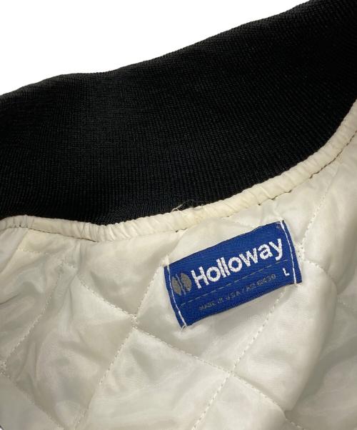 Holloway（ホロウェイ）Holloway (ホロウェイ) オールド中綿ジャケット/ホロウェイ/USA製 ブラック サイズ:Ｍの古着・服飾アイテム