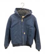 CarHarttカーハート）の古着「アクティブジャケット　カーハート　USA製」｜ネイビー
