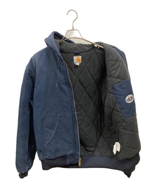 CarHartt（カーハート）CarHartt (カーハート) アクティブジャケット　カーハート　USA製 ネイビー サイズ:Ｍの古着・服飾アイテム