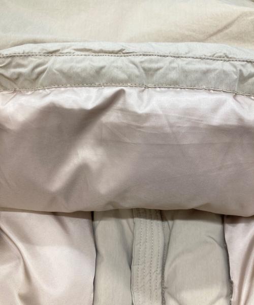 SLOBE IENA（スローブ イエナ）SLOBE IENA (スローブ イエナ) P/NPタフタダウンベスト ベージュ サイズ:表記なしの古着・服飾アイテム