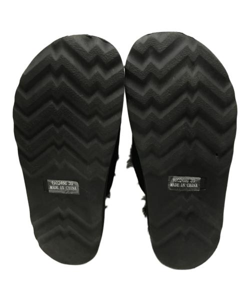 MOHI（モヒ）MOHI (モヒ) ビッグバックルサンダル　MOHI　1902466 ブラック サイズ:39の古着・服飾アイテム