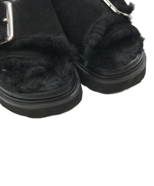 MOHI（モヒ）MOHI (モヒ) ビッグバックルサンダル　MOHI　1902466 ブラック サイズ:39の古着・服飾アイテム