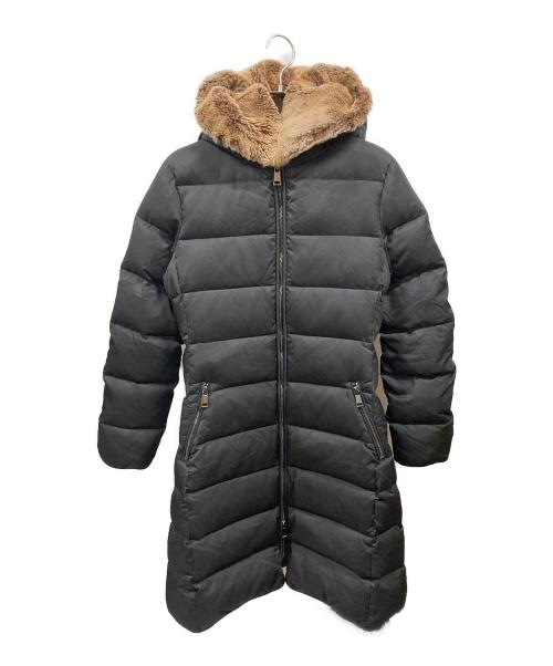 STANZA DOLCE（スタンザドルチェ）stanza dolce (スタンザドルチェ) ダウンコート ブラック サイズ:40の古着・服飾アイテム