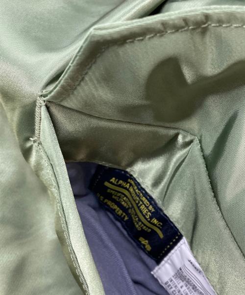 ALPHA（アルファ）ALPHA (アルファ) MA-1ジャケット/アルファ/J-B82790J オリーブ サイズ:Sの古着・服飾アイテム