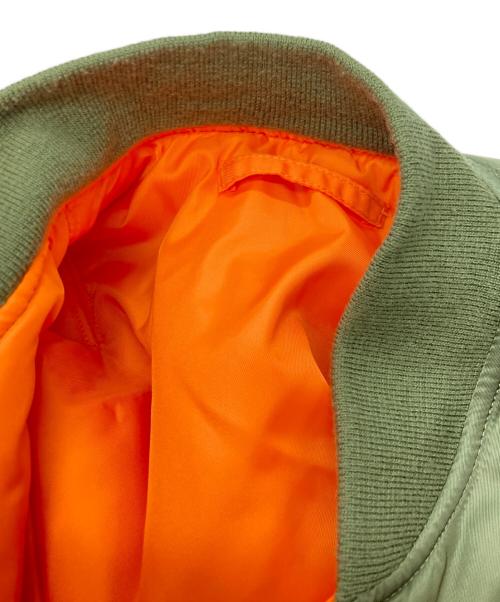 ALPHA（アルファ）ALPHA (アルファ) MA-1ジャケット/アルファ/J-82790J グリーン サイズ:Ｍの古着・服飾アイテム