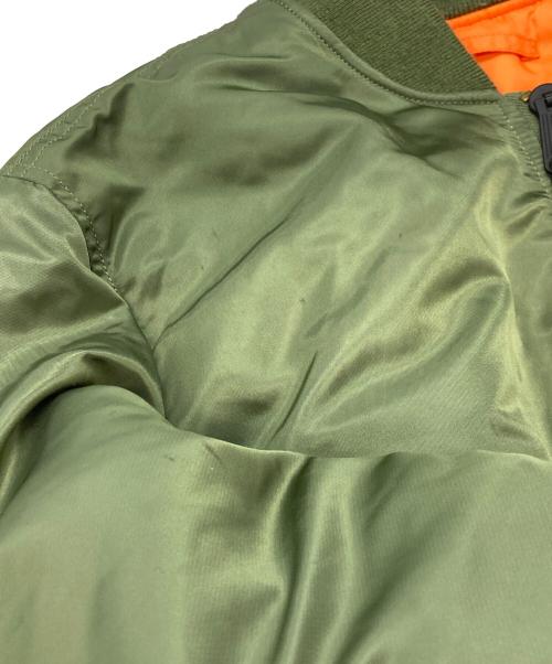 ALPHA（アルファ）ALPHA (アルファ) MA-1ジャケット/アルファ/J-82790J グリーン サイズ:Ｍの古着・服飾アイテム