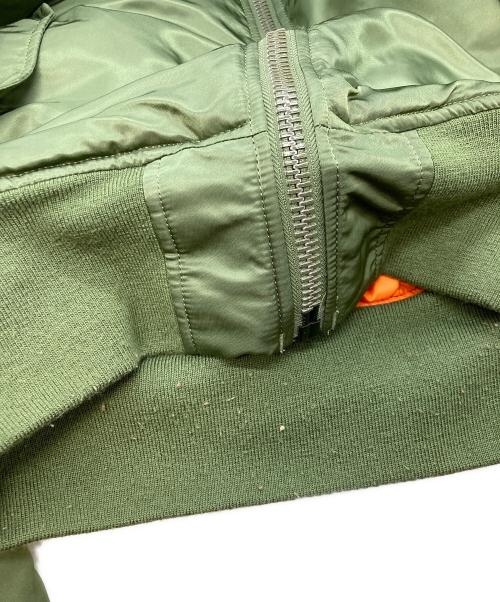 ALPHA（アルファ）ALPHA (アルファ) MA-1ジャケット/アルファ/J-82790J グリーン サイズ:Ｍの古着・服飾アイテム