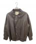saotome & camp（サオトメアンドキャンプ）の古着「エコレザージャケット」｜ブラウン