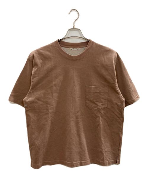 AURALEE（オーラリー）AURALEE (オーラリー) スタンドアップＴＥＥ/オーラリー ピンク サイズ:4の古着・服飾アイテム