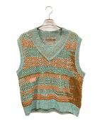 ANDERSSON BELLアンダーソンベル）の古着「ニットベスト/アンダーソンベル」｜グリーン