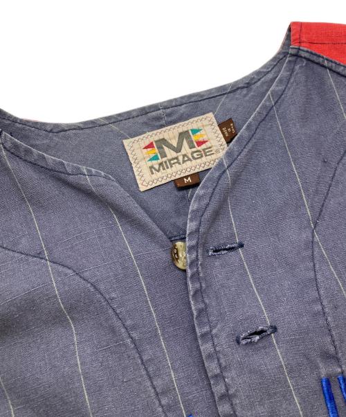 MIRAGE（ミラージュ）MIRAGE (ミラージュ) ゲームシャツ/ミラージュ/BLUE JAYS ネイビー サイズ:Ｍの古着・服飾アイテム