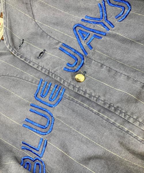 MIRAGE（ミラージュ）MIRAGE (ミラージュ) ゲームシャツ/ミラージュ/BLUE JAYS ネイビー サイズ:Ｍの古着・服飾アイテム