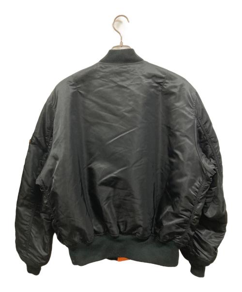 ALPHA（アルファ）ALPHA (アルファ) MA-1ジャケット/アルファ/2000-401 ブラック サイズ:XLの古着・服飾アイテム