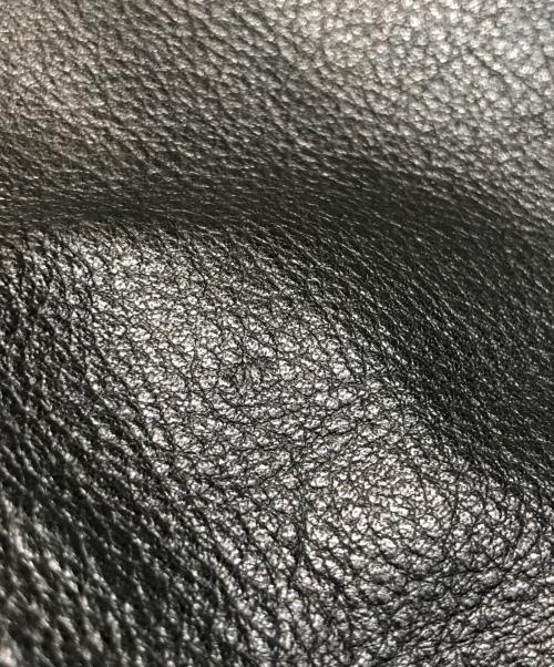 black by VANQUISH（ブラック バイ バンキッシュ）Black by VANQUISH (ブラック バイ バンキッシュ) ラムレザーコート　Black by VANQUISH　Y2K ブラック サイズ:Ｍの古着・服飾アイテム