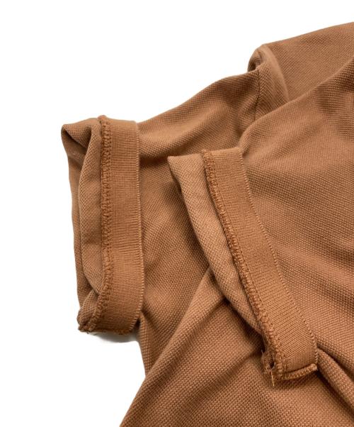 LACOSTE（ラコステ）LACOSTE (ラコステ) 鹿の子地マキシ丈ドレス/ラコステ/EF571LJ ブラウン サイズ:36の古着・服飾アイテム